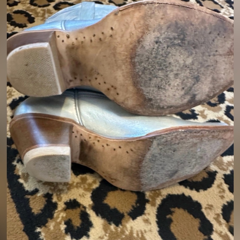 Shyanne Cowboy boots, silver (strobe) - Picture 4 of 5